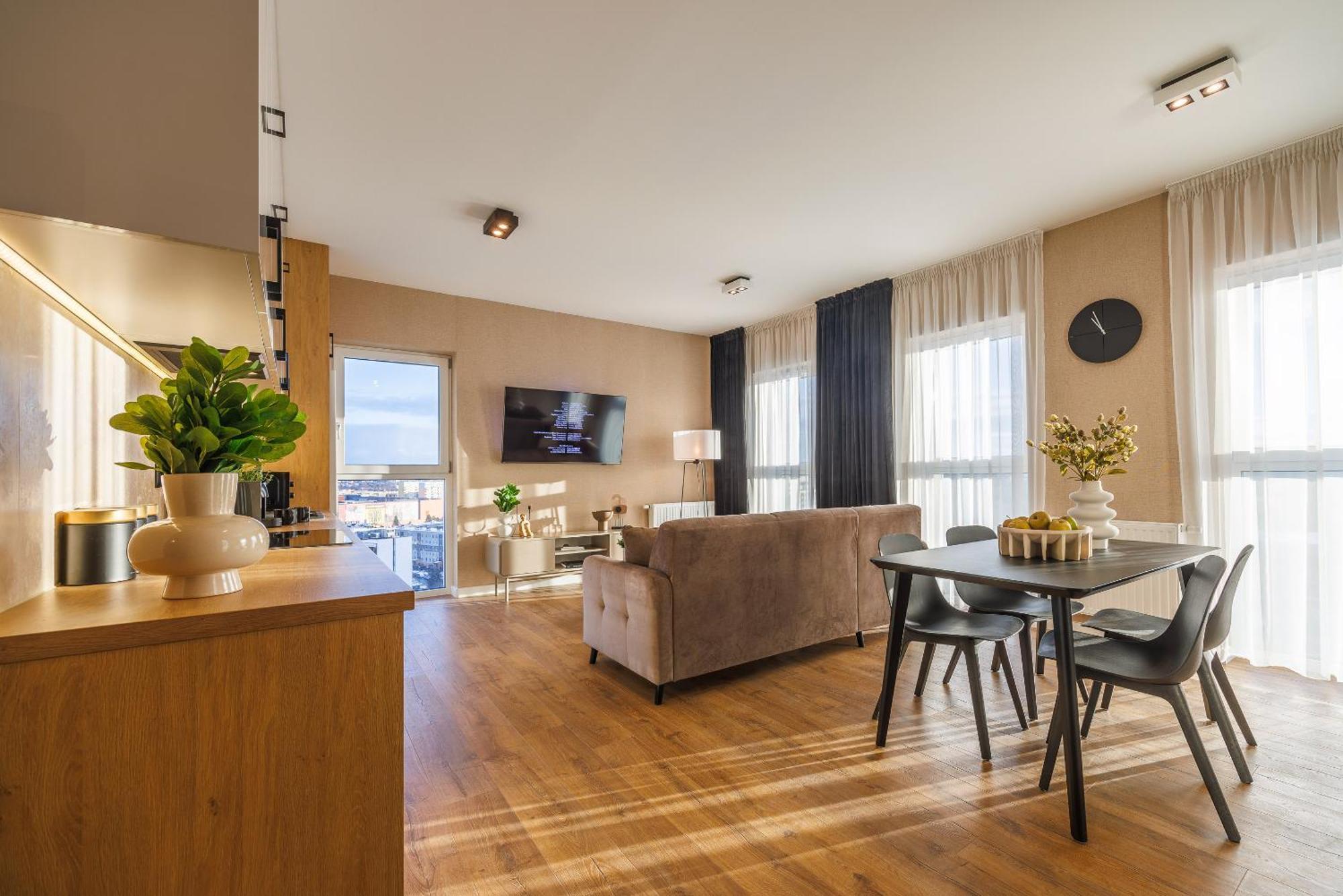 Emihouse Riverside Premium Apartments & Free Parking Rzeszów Pokoj fotografie
